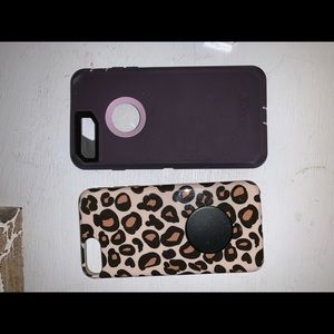 Otter box and iPhone 8 Plus case set